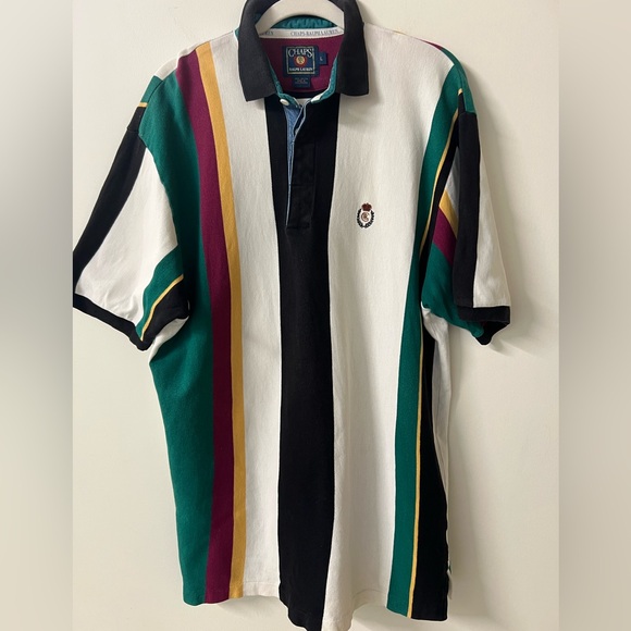 Chaps Ralph Lauren Rugby Polo Large - Picture 2 of 9